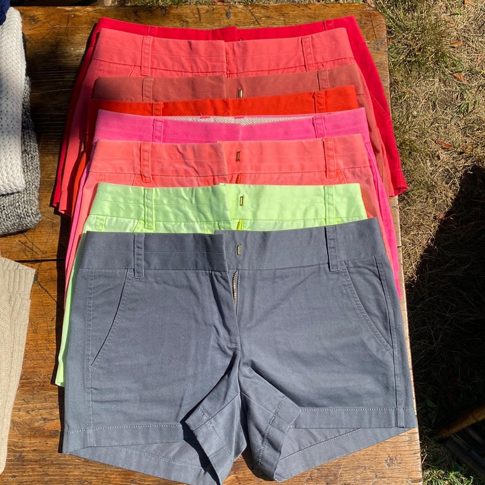 Jcrew Chino Shorts! Sizes 0-2